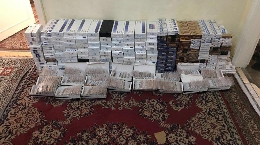 Kayseri&rsquo;de Ka&ccedil;ak Sigara Operasyonu