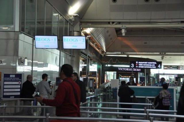 Parmak Izi Ile Pasaporttan Ge&ccedil;iş Bug&uuml;n Atat&uuml;rk Havalimanı&rsquo;Nda Başlıyor 1