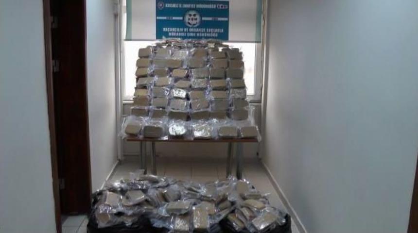 İzmit'te 213 Kilo Eroin Ele Ge&ccedil;irildi