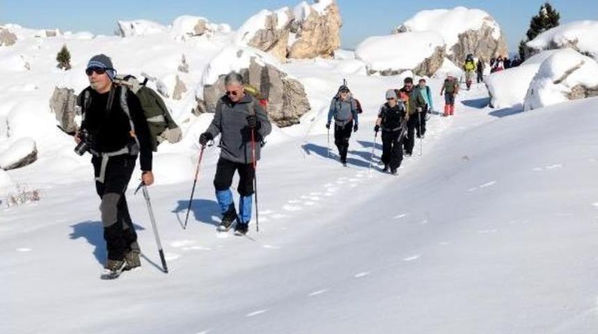 Sahile 40 Kilometre Uzakta Kar Y&uuml;r&uuml;y&uuml;ş&uuml;