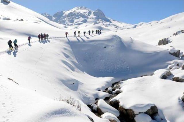Sahile 40 Kilometre Uzakta Kar Y&uuml;r&uuml;y&uuml;ş&uuml; 2