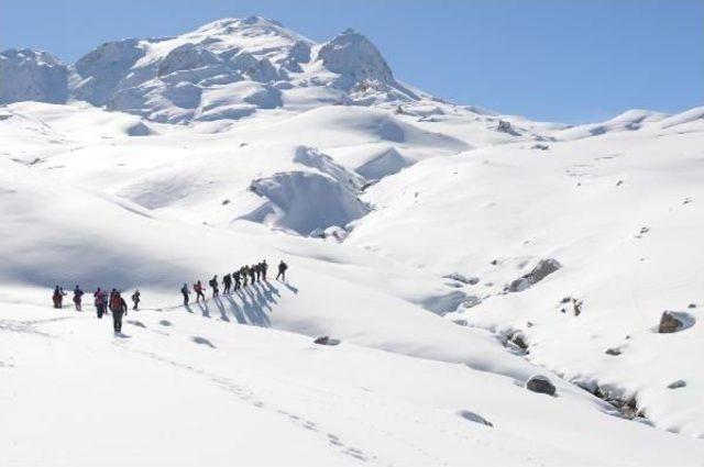 Sahile 40 Kilometre Uzakta Kar Y&uuml;r&uuml;y&uuml;ş&uuml; 3