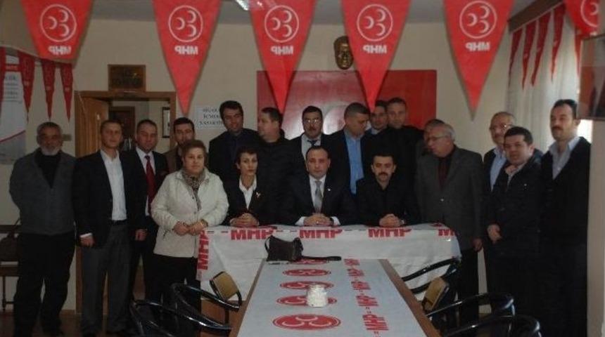 Mhp Yeni Y&ouml;netimi Basına Ve Kamuoyuna Tanıtıldı
