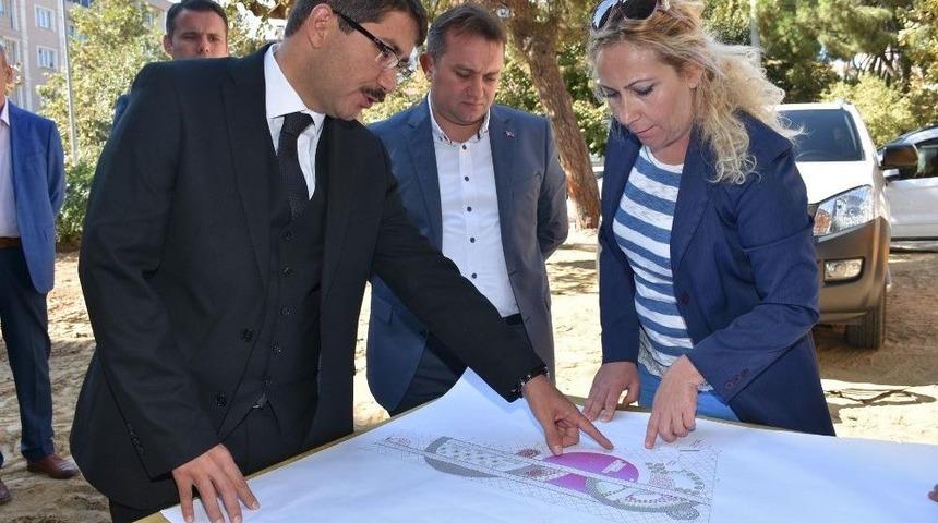 Başkan &Ccedil;elik Park &Ccedil;alışmalarını Yerinde İnceledi