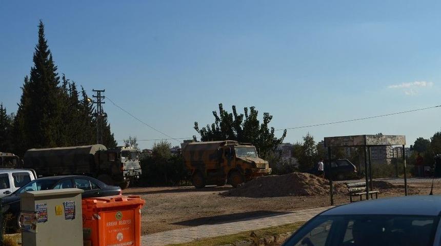 Suriye Sınırına Askeri Sevkiyat