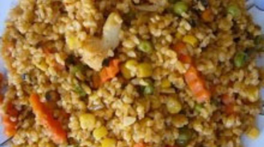 Sebzeli Bulgur Pilavı