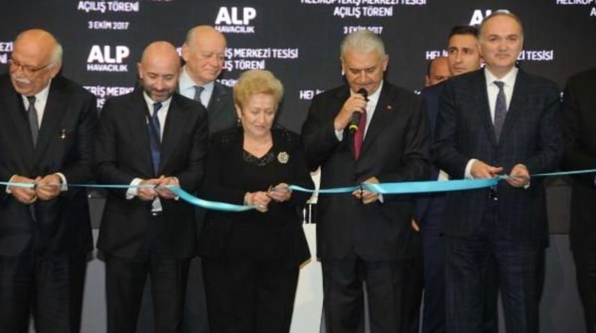 Başbakan Yıldırım Eskişehir'de Helikopter İş Merkezi Tesisleri'nin A&ccedil;ılışını Yaptı
