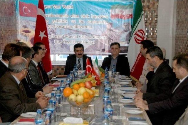 İran Heyeti İle Kapık&ouml;y Sınır Kapısı Sorunları Toplantısı 2