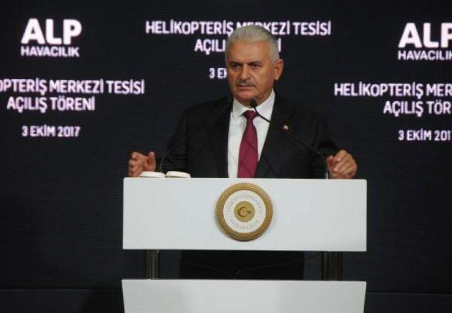 Başbakan Yıldırım Eskişehir'de Helikopter İş Merkezi Tesisleri'nin Açılışını Yaptı