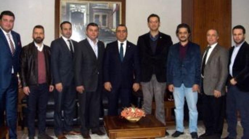 Aydın Emniyet M&uuml;d&uuml;r&uuml; Taşdan, Gen&ccedil; İş Adamlarını Ağırladı