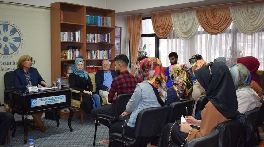 Tyb Erzurum Şubesi &Ouml;zeren&rsquo;i Konuk Etti