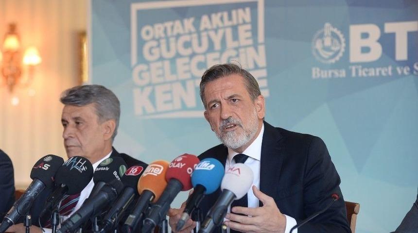 Bursa T&uuml;rkiye Ekonomisinin &Ouml;nc&uuml; G&uuml;c&uuml; Olmaya Devam Ediyor