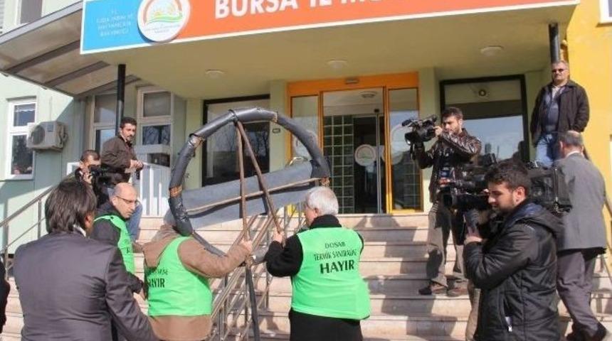 Bursa&rsquo;da Termik Santrale Tepki