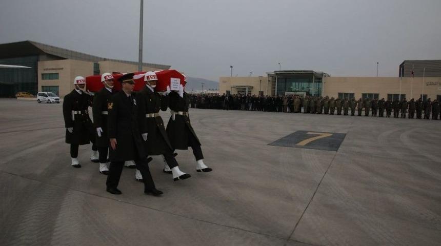 Afrin Şehidinin Naaşı Memleketi Elazığ&rsquo;a Getirildi