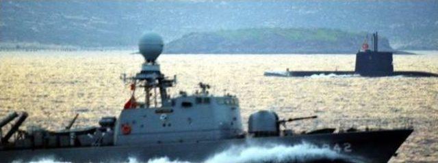 Yunanlı Balık&ccedil;ılar T&uuml;rk Denizaltısını G&ouml;r&uuml;nce D&ouml;nd&uuml; 1