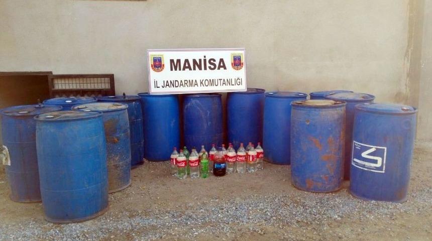 Ev Ve Bağ Evinde 4.5 Ton Ka&ccedil;ak İ&ccedil;ki &Uuml;retmiş