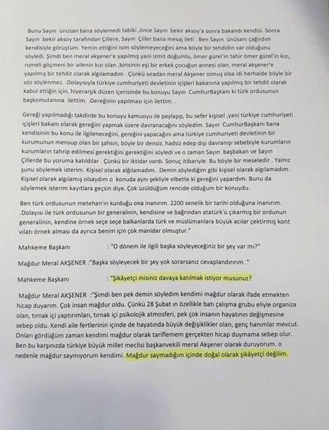 Mhp’li Belediye Başkanı Vergili’den Akşener’e ’28 Şubat’ Göndermesi