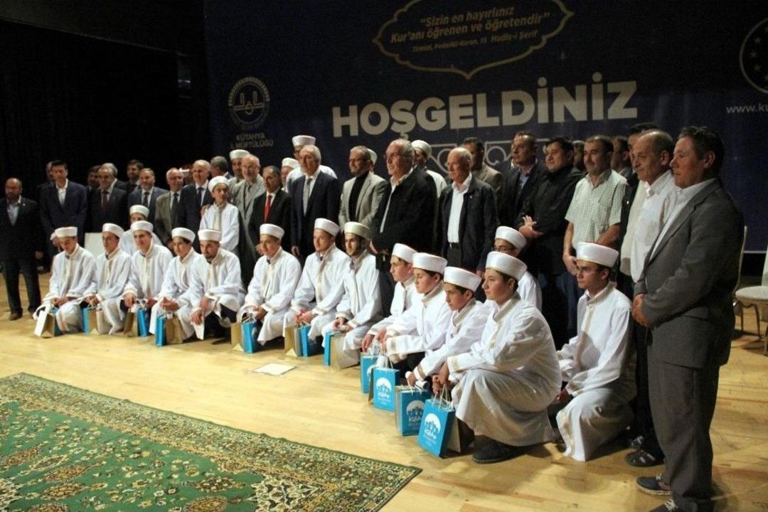 K&uuml;tahya&rsquo;da Hafızlık İcazet T&ouml;reni