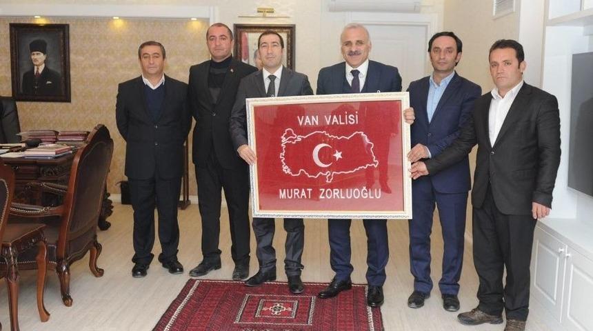 Başkan Kahraman&rsquo;dan Vali Zorluoğlu&rsquo;na Ziyaret