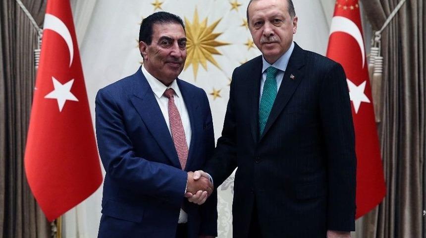 Cumhurbaşkanı Erdoğan, &Uuml;rd&uuml;n Temsilciler Meclisi Başkanı Tarawneh&rsquo;i Kabul Etti