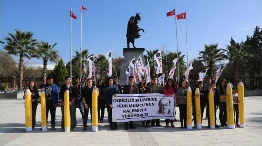 Milas&rsquo;ta Liseliler Mumcu&rsquo;yu Andı