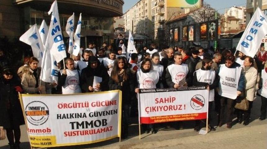 Eskişehir&rsquo;de &rsquo;torba Yasa&rsquo; Eylemi