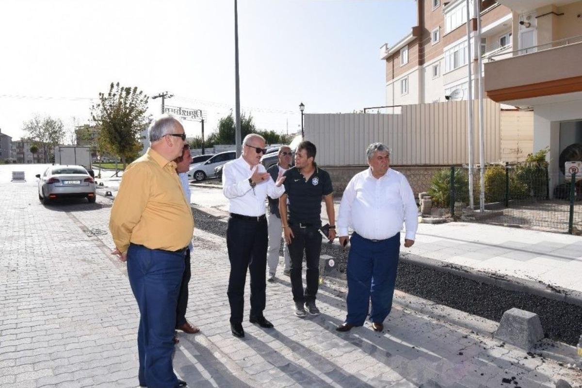 Altıeyl&uuml;l Belediyesi 270 Bin Metrekare Parke Taşı D&ouml;şeyecek