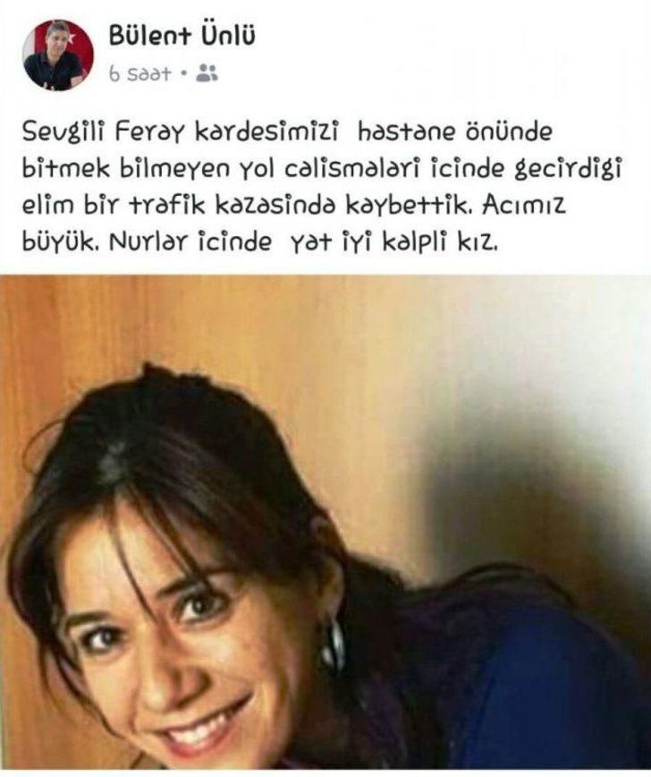 Kazada Yaralanan Kadın Çalıştığı Hastanede Hayatını Kaybetti G5