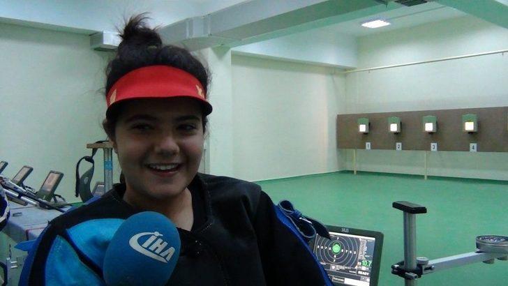 10 Yaşındaki Berfin Havalı Silahla Olimpiyatlara Hazırlanıyor G4