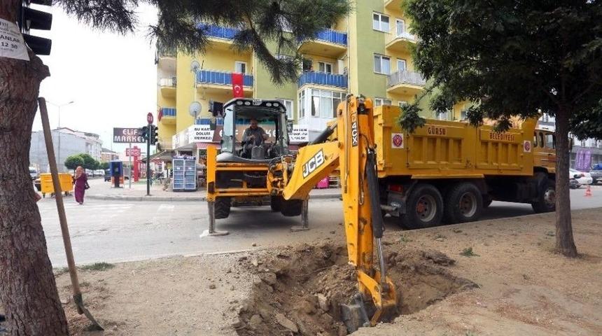 G&uuml;rsu&rsquo;da &Ccedil;&ouml;p Konteynırları Yer Altına Alınıyor