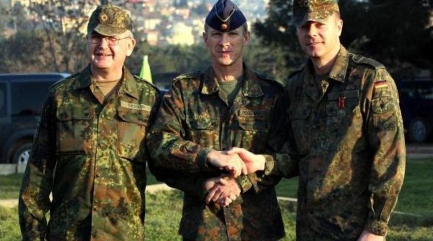 Kahramanmaraş'taki Alman Patriot Birliği'nde G&ouml;rev Değişimi