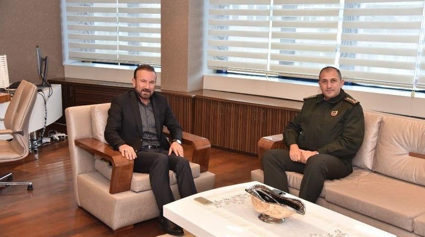 İl Jandarma Komutanından Başkan Doğan’a Ziyaret