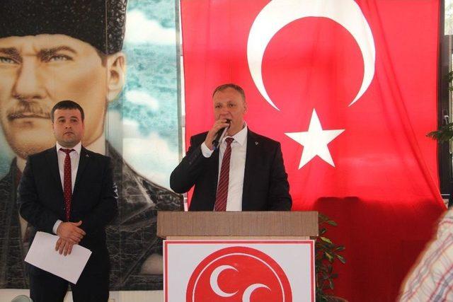 Mhp &Ccedil;an İl&ccedil;e Başkanlığından Dayanışma Kahvaltısı 1