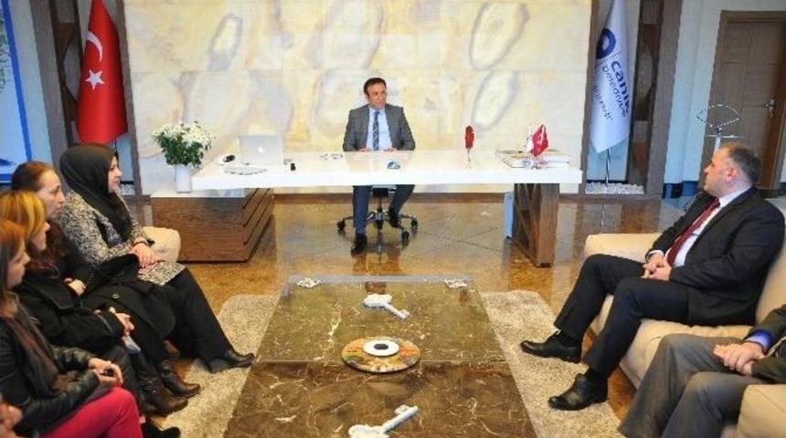 Canik Sivil Toplum Platformu Gen&ccedil;&rsquo;i Ziyaret Etti