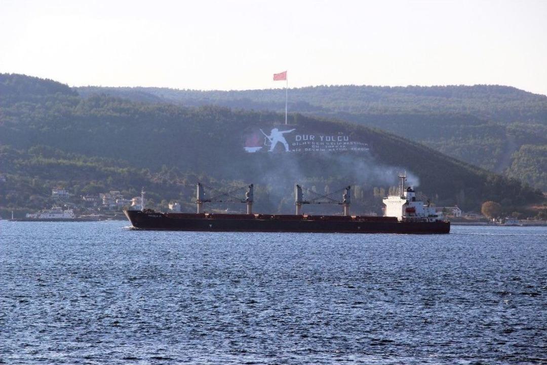 &Ccedil;anakkale Boğazı&rsquo;ndan Bir Yılda 44 Bin Gemi Ge&ccedil;ti