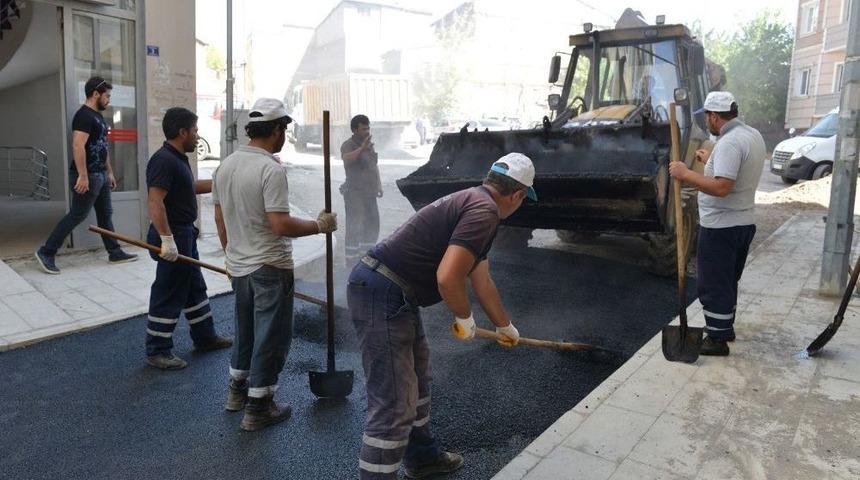 Yakutiye Belediyesi 2017 Yazında 1,5 Milyon Ton Asfalt Attı