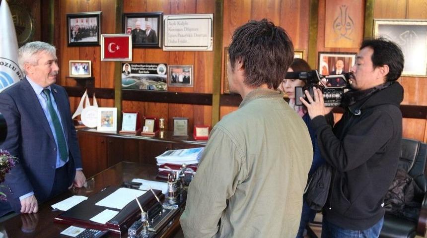 Japon Gazeteciler, Miyazaki İ&ccedil;in Kozlu&rsquo;da