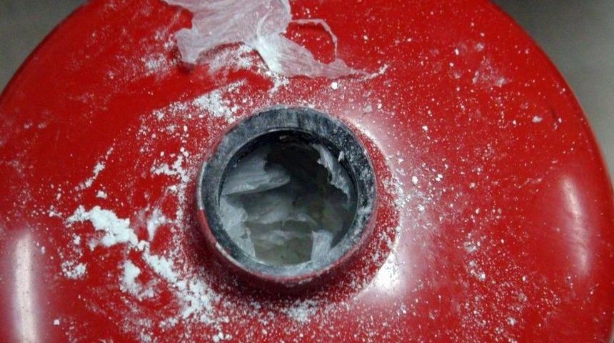 Yangın S&ouml;nd&uuml;rme T&uuml;p&uuml;nde Kokain Sevkiyatı