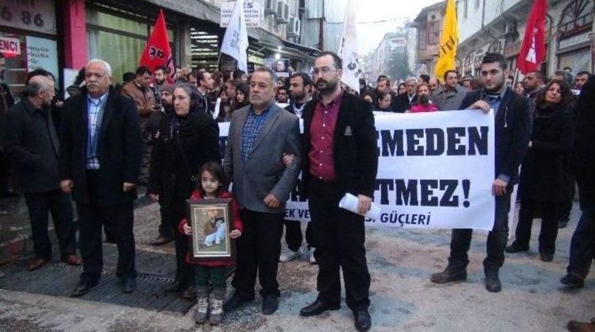 Hatay&rsquo;da Ali İsmail Korkmaz Eylemi