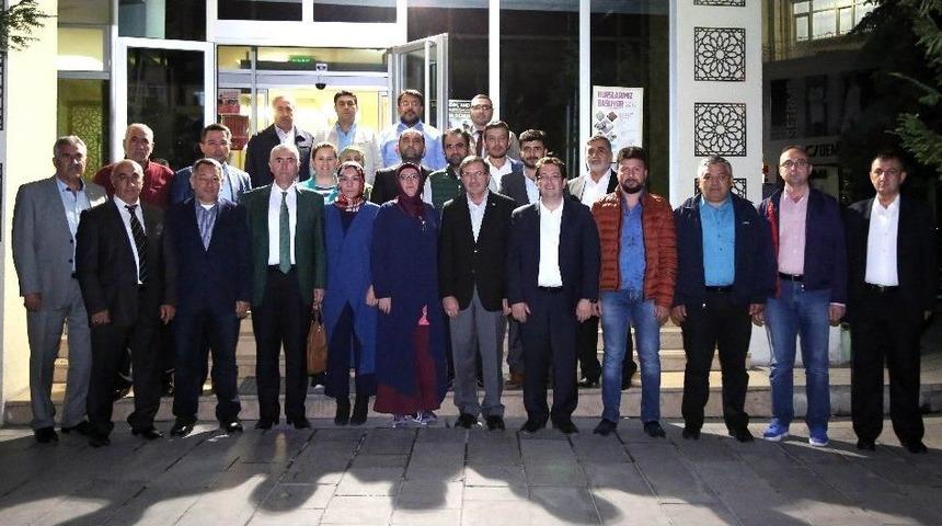 Ak Parti Yerel Y&ouml;netimler Başkan Yardımcısı Şeker, Başkan Yazgı İle G&ouml;r&uuml;şt&uuml;