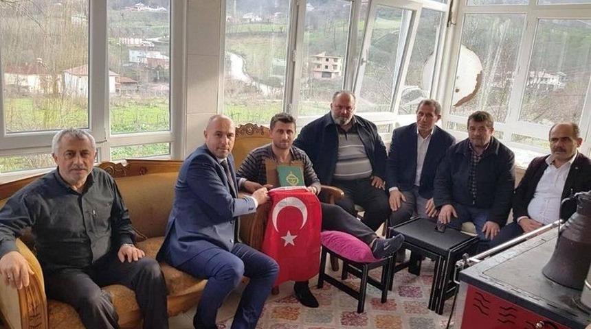 Başkan Togar&rsquo;dan Afrin Gazisine Ziyaret