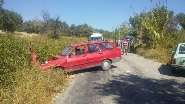 Saruhanlı’da Trafik Kazası: 3 Kişi Yaralandı