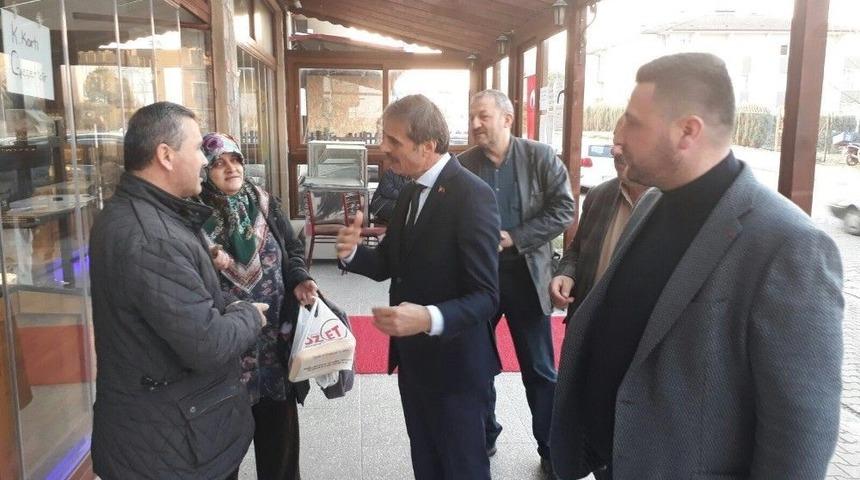 Başkan Alemdar Beşköprü’de Esnaflara Misafir Oldu