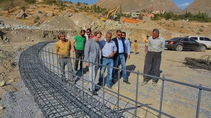 Başkan Epcim Mezbaha İnşaatını Denetledi