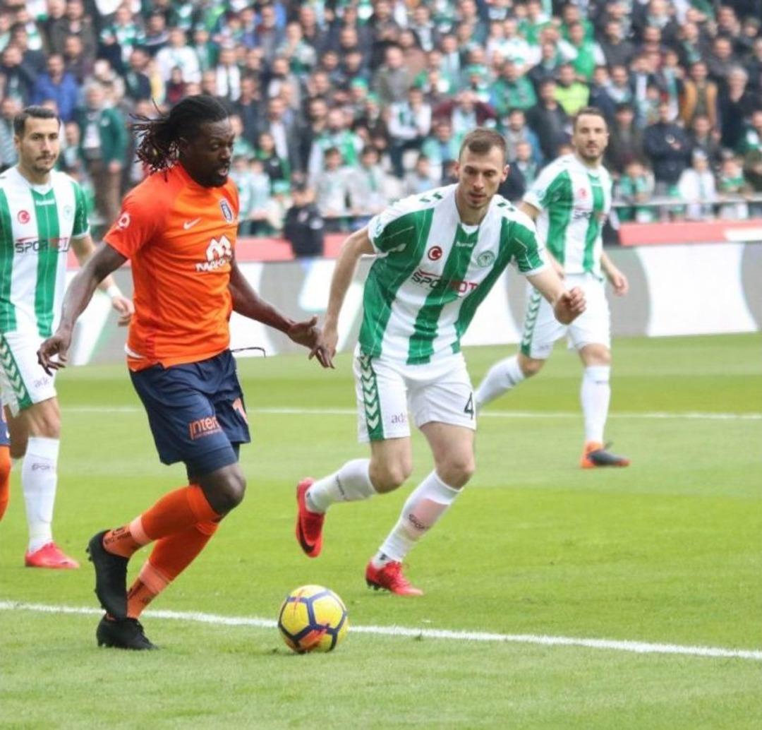 Spor Toto S&uuml;per Lig: Atiker Konyaspor:0 - Medipol Başakşehir: 1