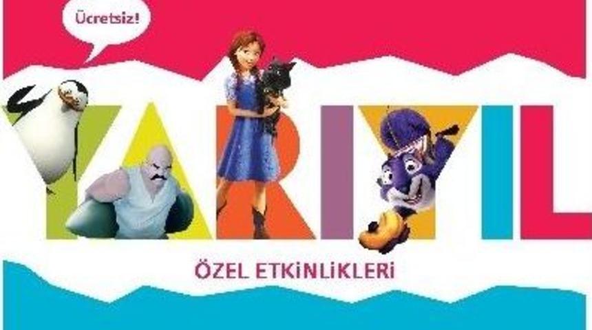 &Uuml;mraniye Belediyesi, Yarıyıl Tatilinde &Ccedil;ocukları Unutmadı