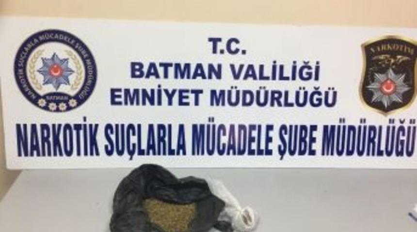 Batman&rsquo;da 252 Gram Uyuşturucu Ele Ge&ccedil;irildi