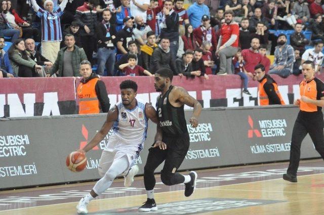 Tahincioğlu Basketbol Süper Ligi: Trabzonspor: 96 - Sakarya Büyükşehir Basketbol: 79