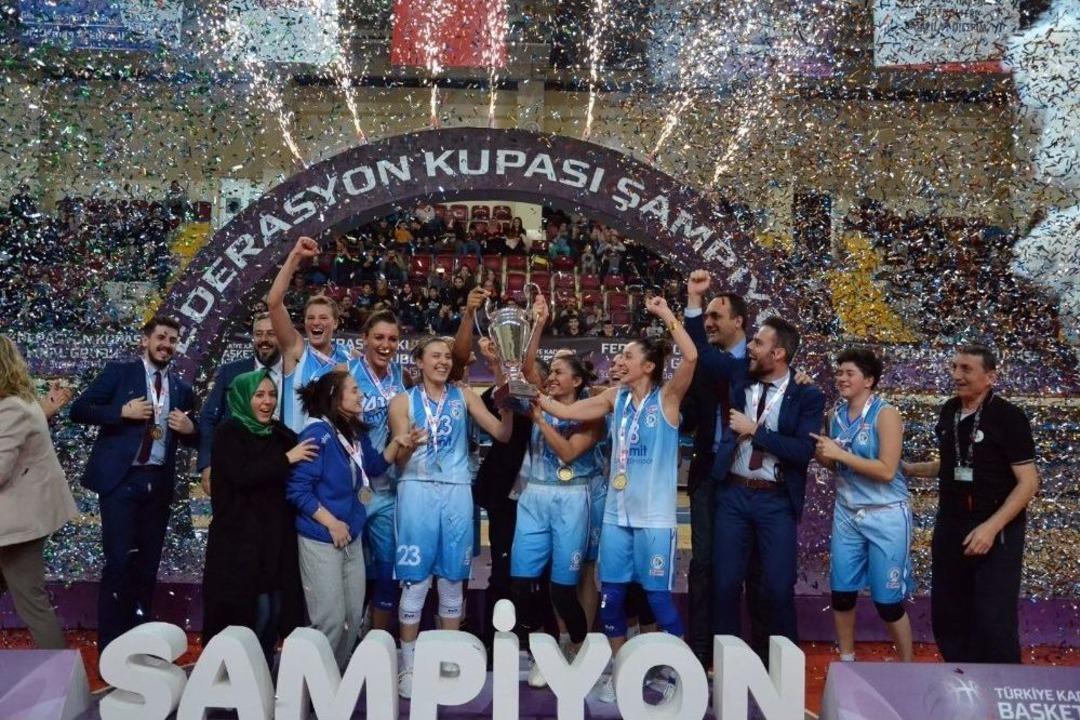 Tkbl Federasyon Kupası İzmit Belediyespor&rsquo;un
