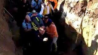 Kanal Kazısında Toprak Altında Kalan 2 Işçi Yaralandı